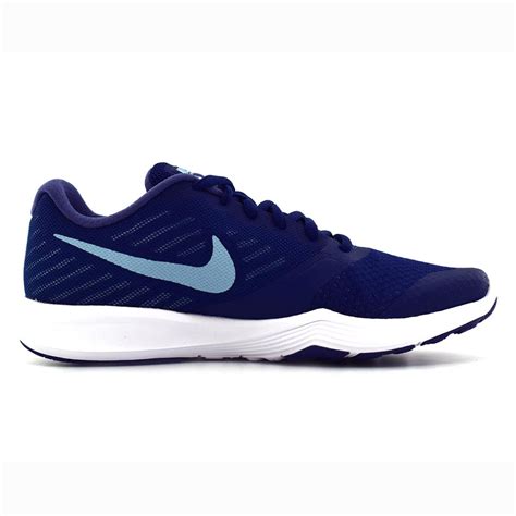 ladies Nike navy blue trainers